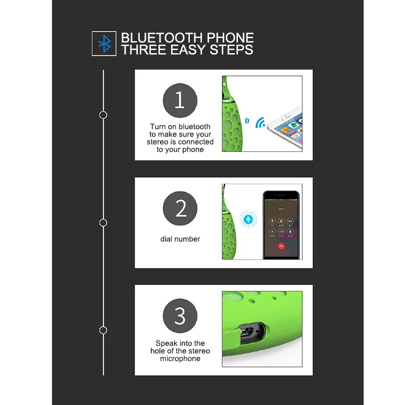 Портативный мини Манго Bluetooth динамик IP54 Водонепроницаемый Беспроводной MG стереоколонка для улицы с микрофоном крюк Поддержка громкой связи вызова