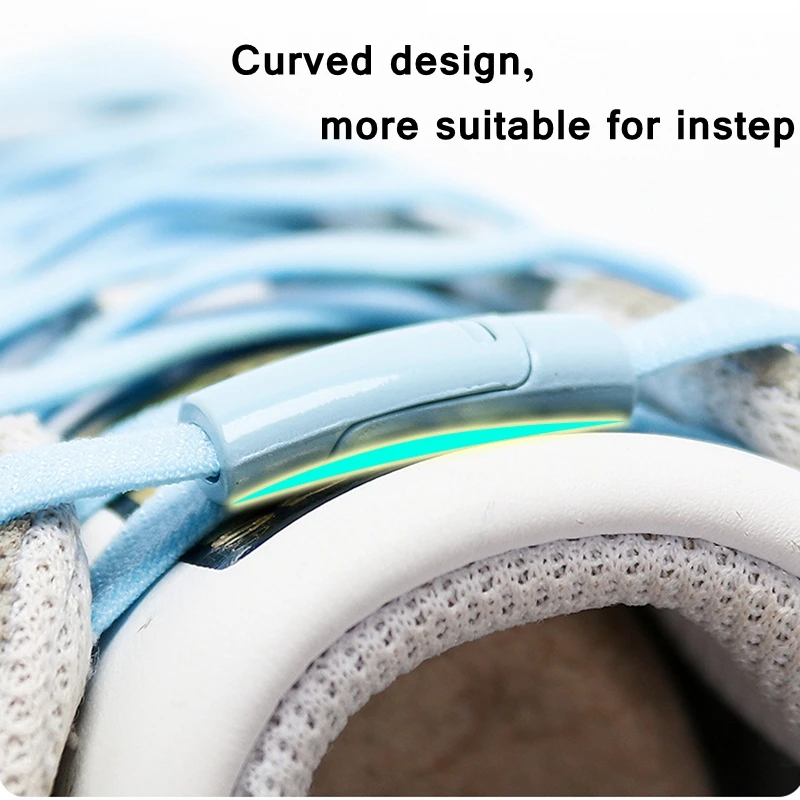 1 second No tie shoelace 24Color Elastic shoelaces Magnetic metal lock Quick wear in Flat Suitable for all shoes Lazy laces
