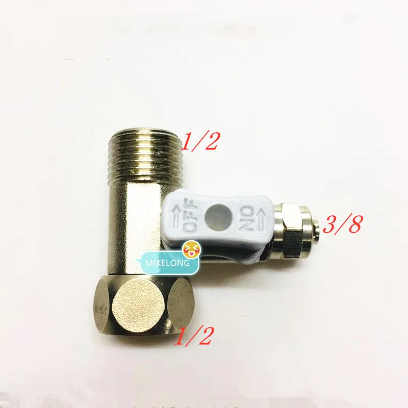 1/2 поворотный 3/8 Водоочиститель трехходовой шаровой кран для Xiaomi кухни 1A400G 500G 600G