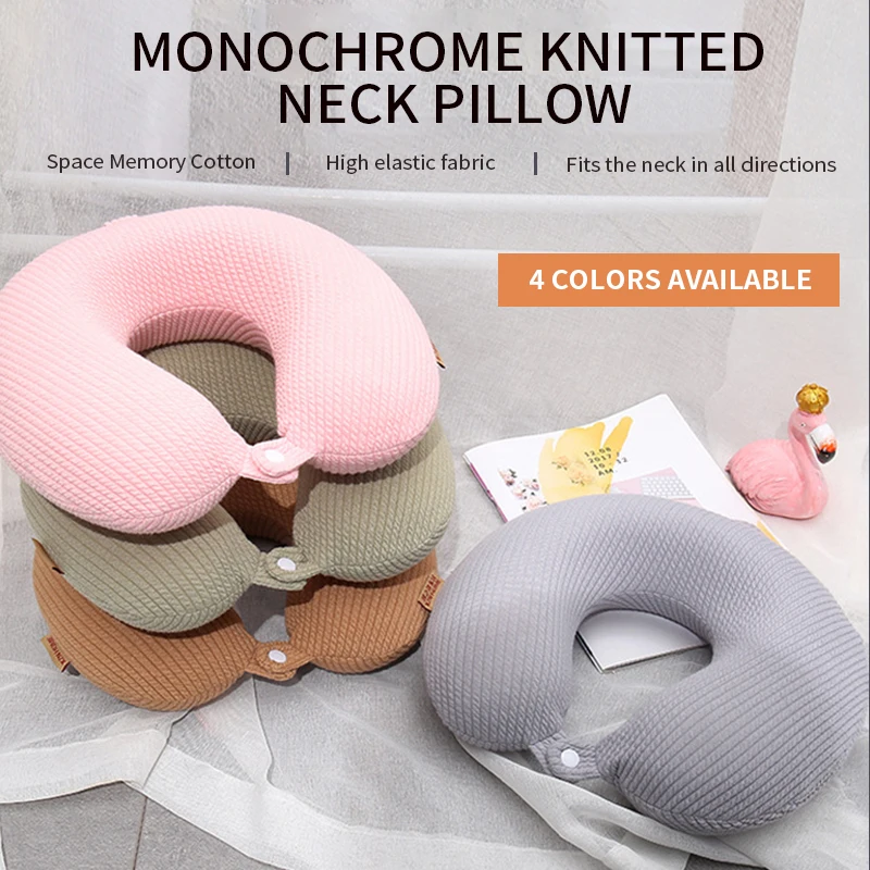 Шейная Подушка с круглым наконечником из пены эффектом памяти для обеда