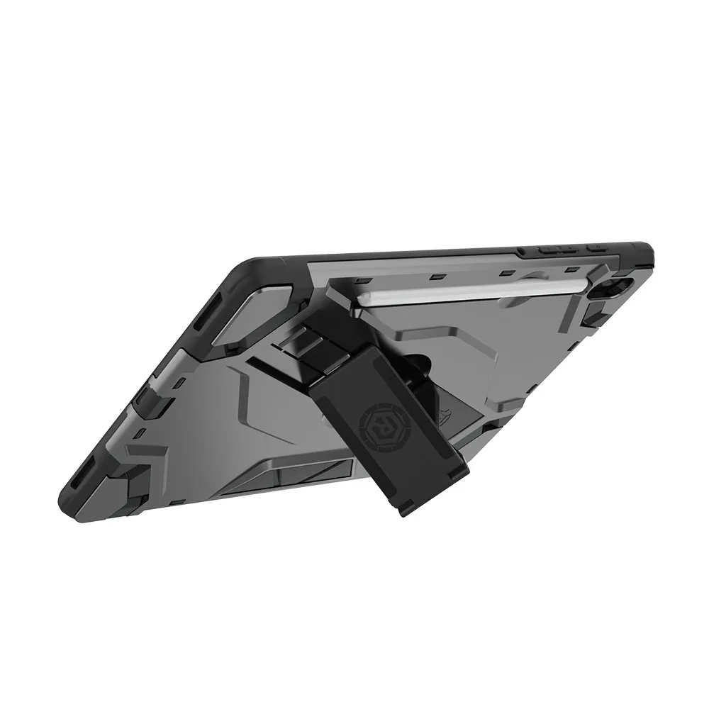 Чехол для планшета для samsung Galaxy Tab S6, 10,5,, SM-T865, SM-T860, безопасный, противоударный, сверхпрочный, ПК, чехол-подставка+ держатель для ручки