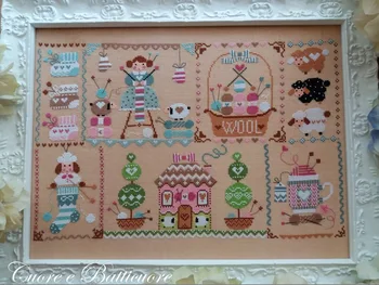 

Cross Stitch Set Chinese DIY Kit Embroidery Needlework Craft Packages Cotton Fabric Floss New Designs EmbroideryZZ716