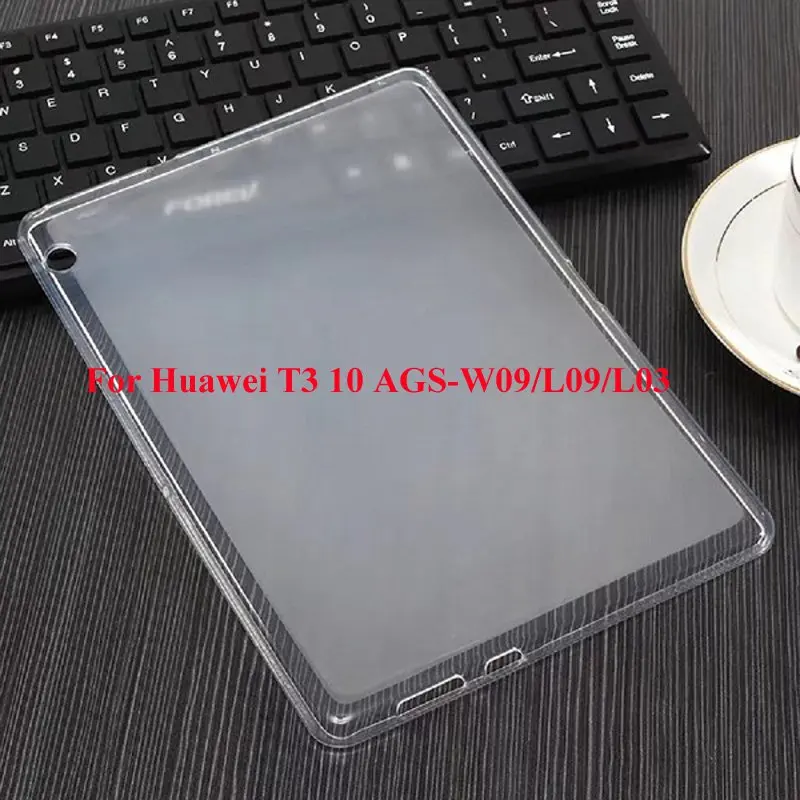 TPU С принтом из искусственной кожи чехол для huawei MediaPad T3 10 9,6 AGS-L09 AGS-L03 AGS-WO9 принципиально для Honor игровой коврик 2 9,6 чехол+ подарок - Цвет: TPU