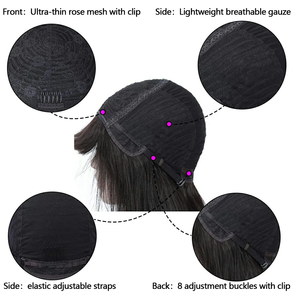 High Quality Apliques e perucas