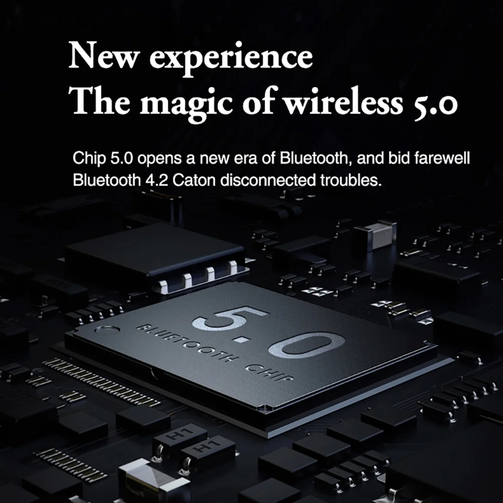 T60 портативный ABS Bluetooth V5.0 наушники-вкладыши IPX6 жизнь водонепроницаемый Спорт Беспроводные наушники с цифровым дисплеем зарядная коробка