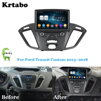 

Car radio Android multimedia player Octa core 4G RAM For Ford Transit Custom 2013~2018 GPS Car touch screen Support carplay