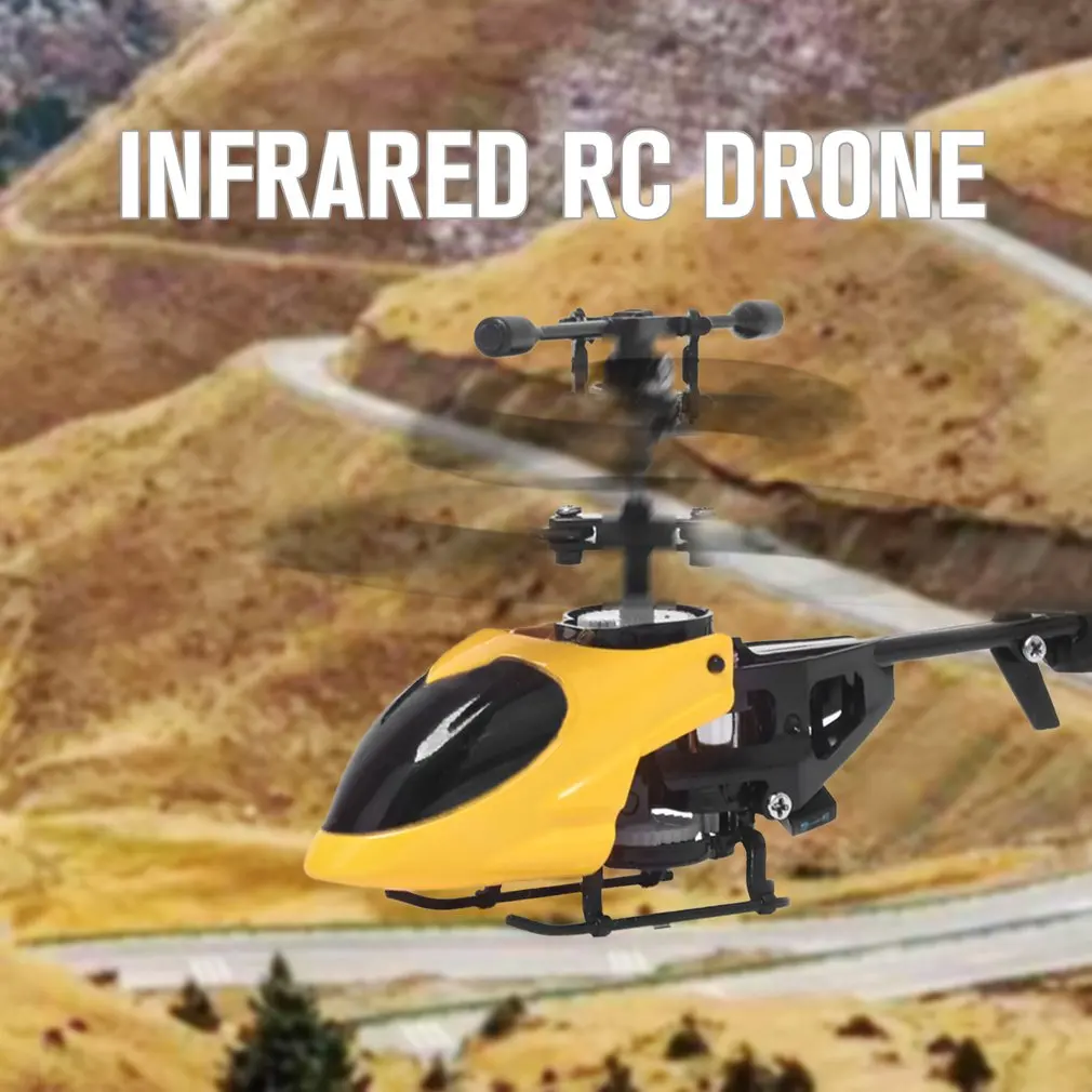 QS5010 3.5CH Micro Infrared RC Drone Aircraft with Gyroscope Remote Control Toys Mini QS RC Helicopter -Round head