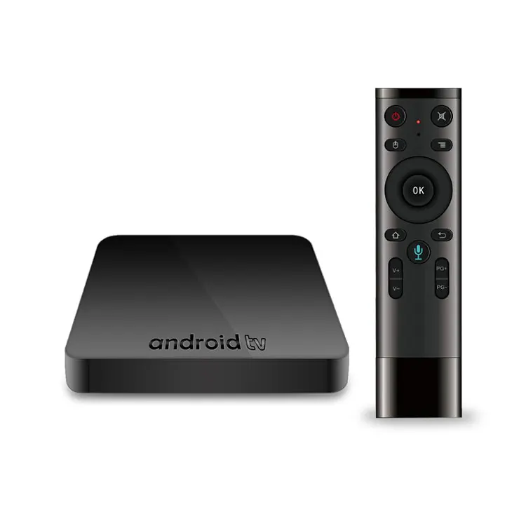 

AX7 Smart Android TV BOX 2GB 16GB Amlogic S905W Quad AndroidTV 7.1 4K 2.4G WIFI HD Media Player Support Voice Control Opti
