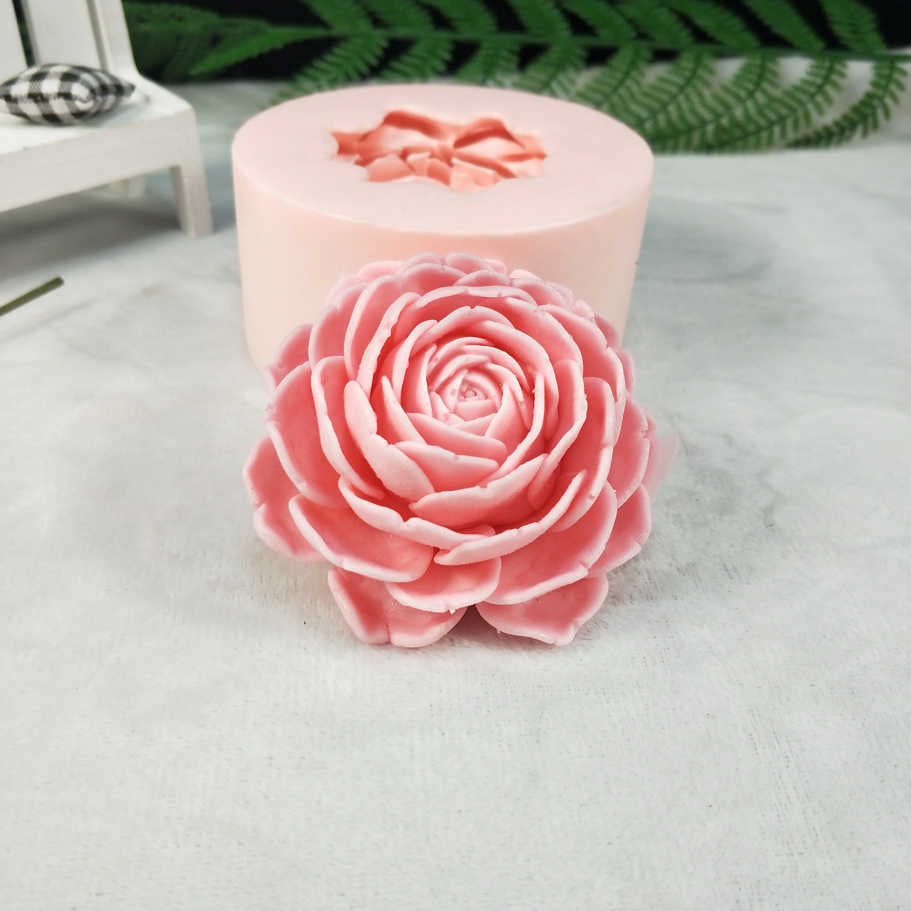 3D Silicone flower mold cake decoration Rose flower shape soap silicone  molds cake molds candle aroma
