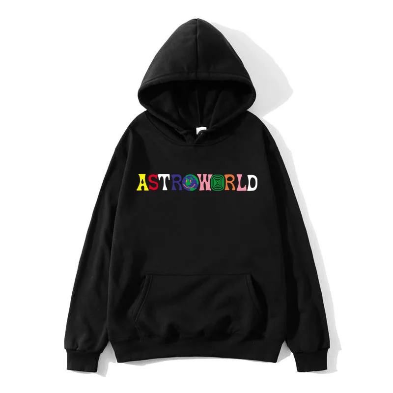 С изображением Трэвиса Скотта ASTROWORLD WISH YOU WAS HERE HOODIES модная толстовка с надписью