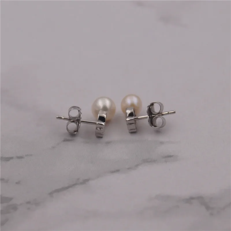 joyas de plata 925 stud earrings for women boucle d'oreille femme pendientes mujer - Цвет камня: 5mm 515263000