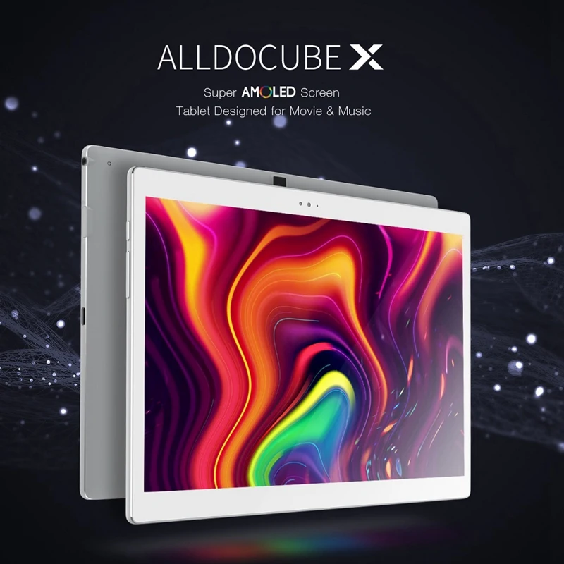 Alldocube X планшетный ПК 10,5 дюймов 2560X1600 Android 8,1 шестиядерный 2,1 ГГц 4 Гб ОЗУ 128 ГБ Emmc 8.0Mp отпечаток пальца-белый