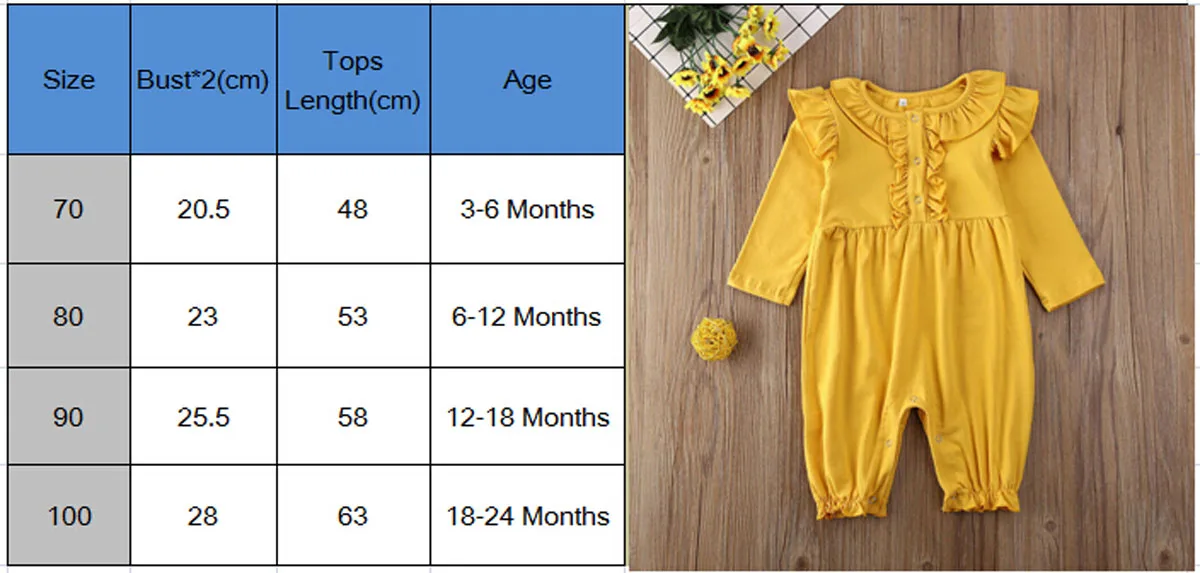Newest Hot Newborn Infant Baby Girl Floral Long Sleeve Ruffed Bow Romper Long Sleeve Bowknot Spring Autumn Outfits 0-24M