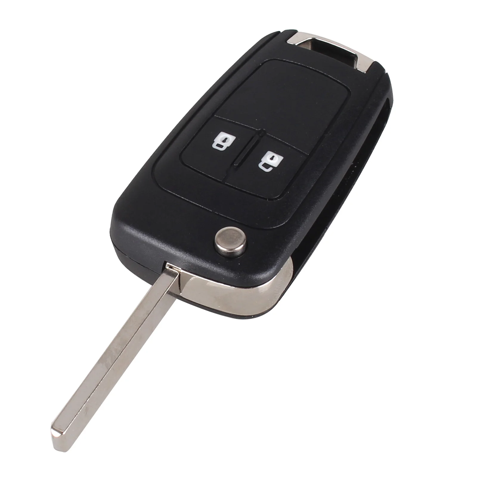 KEYYOU 10 шт./партия откидной складной корпус дистанционного ключа для Chevrolet Epica Lova автомобильный чехол для ключей неограненное лезвие на замену