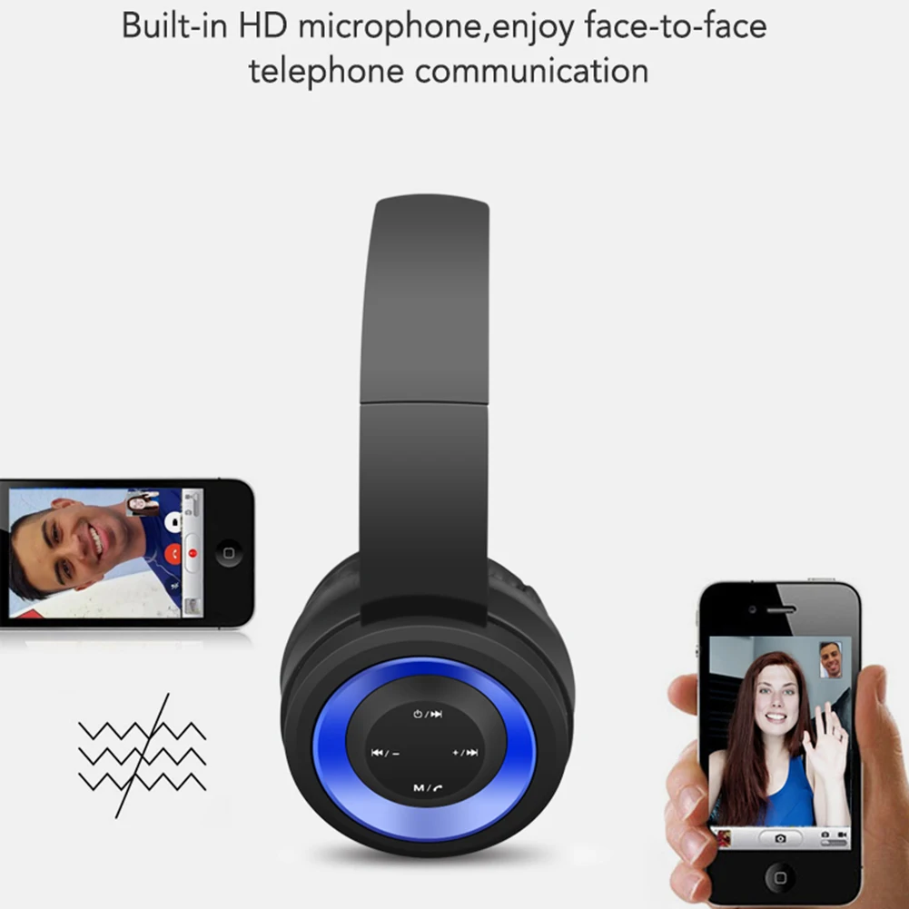 Bluetooth наушники Складная Беспроводная гарнитура головная повязка громкой связи спортивные музыкальные наушники для FM PC мобильного телефона MP3