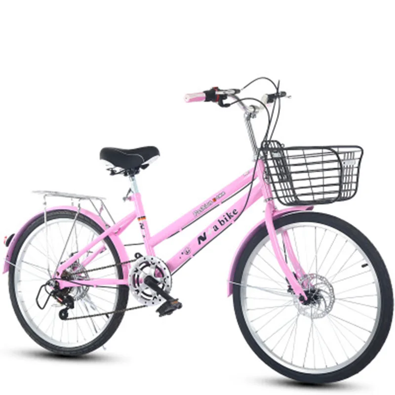 New 20-Inch Speed Change Bicycle Adult Male And Female High School Student Commuter Bicycle Speed Change Bike Brake Bike