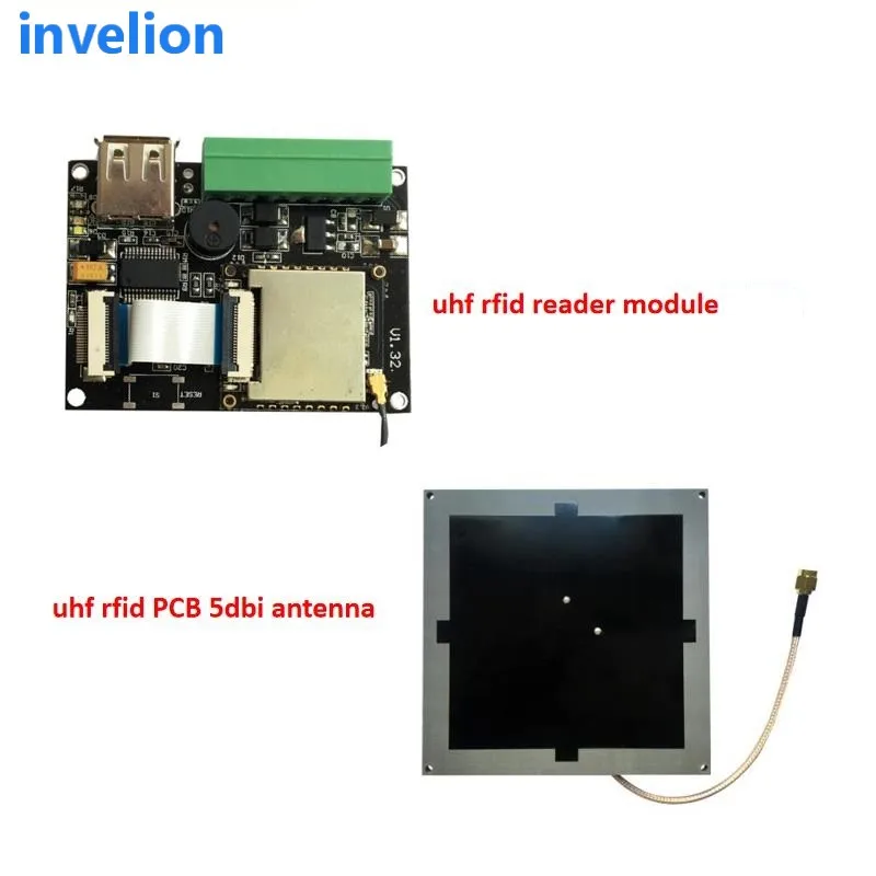 rfid-uhf-5dbi-circular-polarization-120-120mm-rfid-antennas-865-868mhz-or-902-928mhz-with-pr9200-uhf-rfid-reader-module-1-3m