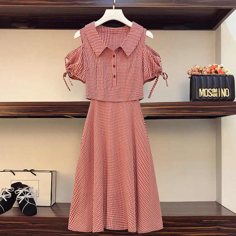 plus size midi shirt dress