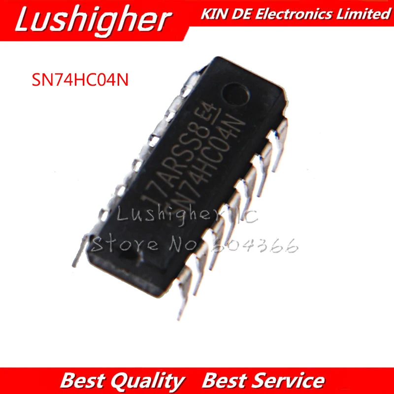

10PCS SN74HC04N SN74HC04 DIP14 74HC04N 74HC04 DIP new original IC free shipping