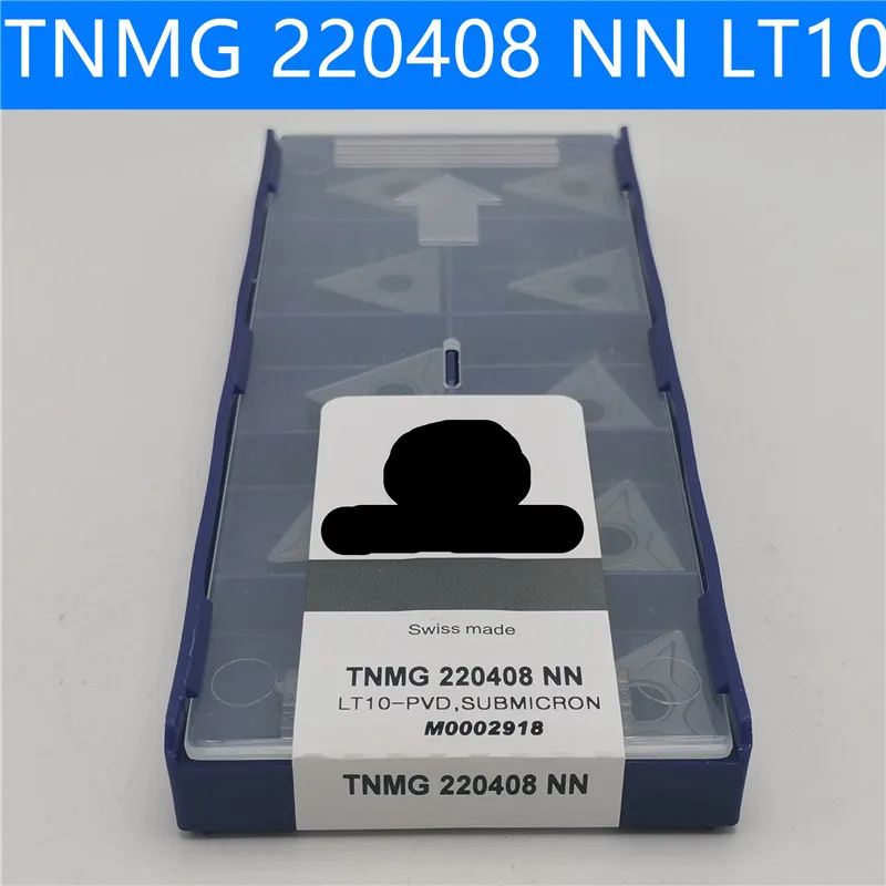 

Tungsten Carbide TNMG220408 NN LT10 External Turning Tool Carbide insert CNC blade carbide insert Machining center