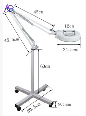 

Popular magnifying lamp for nail art beauty salon use