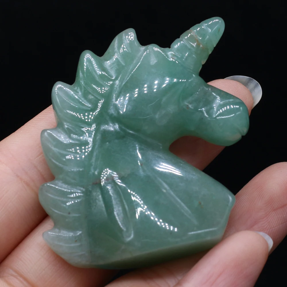 Hot Selling Natural Fashion Stone Ornaments Horse Shape DIY for Making Jewelry Accessories 28x38-30x40mm