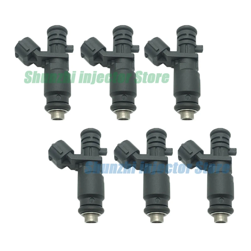 6 компл. Форсунка топливной форсунки для Volkswagen Jetta модели Sagitar Pentium B50 1.6L 1.8L L4 OEM 06A906031CN 06A 906 031 CN