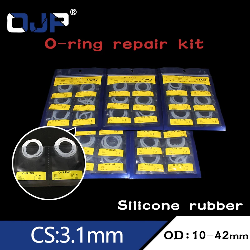 Силиконовое/VMQ уплотнительное кольцо CS3.1mm