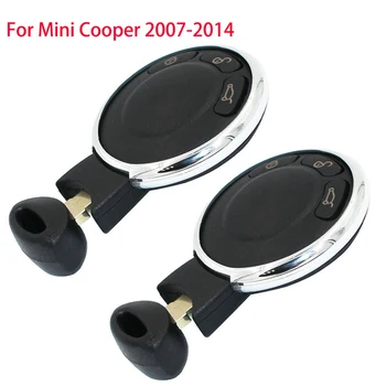 

2pcs Remote Key Shell For Mini Cooper 2007 2008 2009 2010 2011 2012 2013 2014 Replacement Car Key Fob Shell Keyless Entry Case