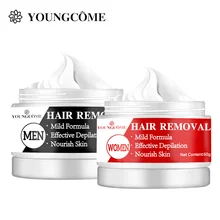 YOUNGCOME 50g/30g Hair Removal Creams Painless Quick Clean Effective Hair Removal Facial Arms Legs Armpits for Women Man
