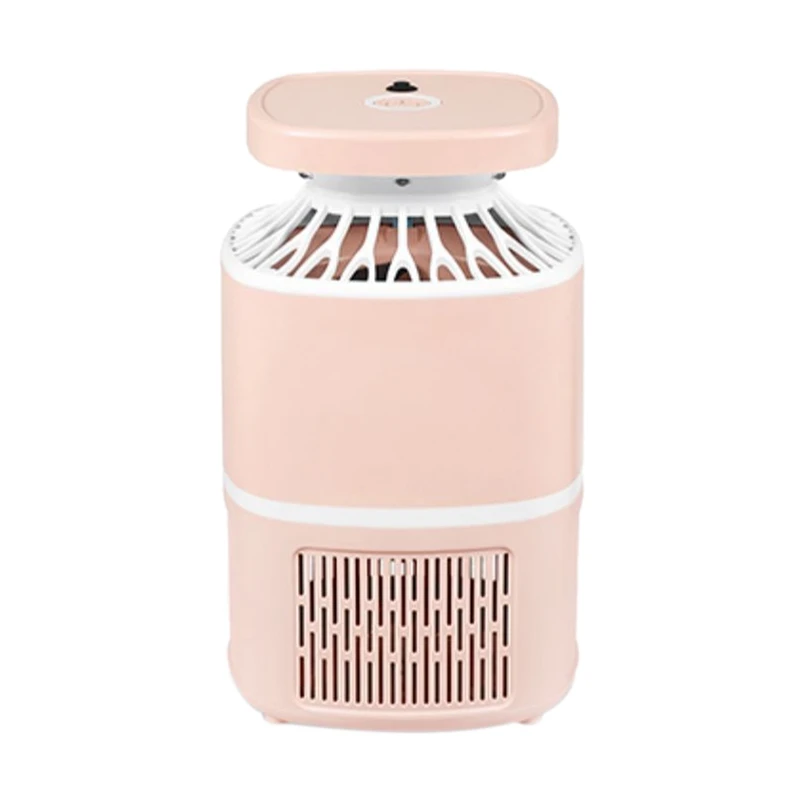 Pink ABUI-Mosquito Killer Usb электрическая лампа-убийца комаров фотокатализатор Бесшумная домашняя светодиодная ловушка для насекомых Zapper ловушка без излучения - Цвет: Pink
