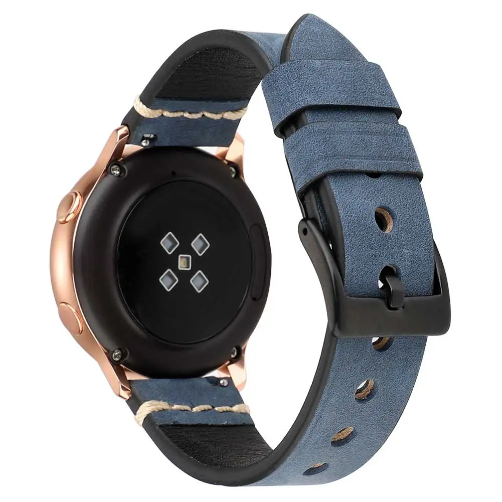 Quick Release Универсальный 20 мм 22 мм ремешок для часов Geniune Leathe сменный ремешок для SUUNTO 3 фитнес ремень для Fossil Q ремешок