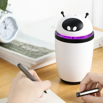 

Air Humidifier Mini Essential Oil Diffuser Creative Astronaut 500ml Luminous Three-in-one USB Humidifier Home Atomizer 2020 New
