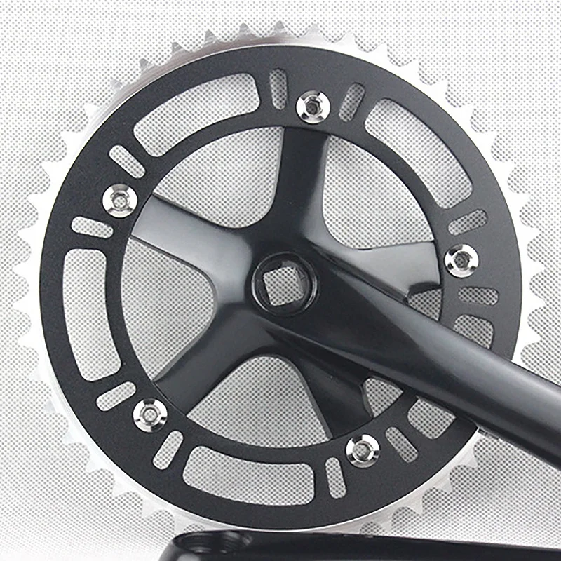 Горячий дорожный велосипед CNC 46T Crankset 6061-T6 алюминиевый сплав цепное колесо цепной передачи с рычагом Fixie