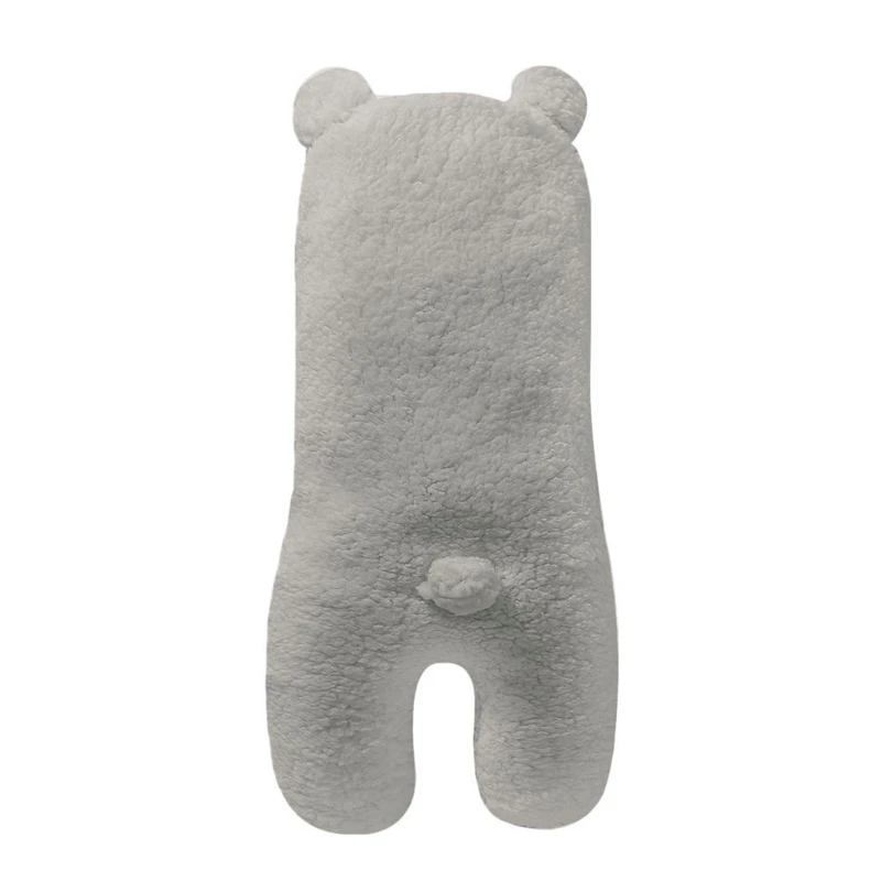Newborn Baby Cute Cotton Receiving Gray Sleeping Blanket Boy Girl Wrap Swaddle