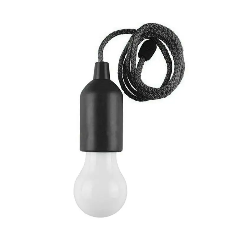 Светодиодный Подвесная лампа с питанием от батареи, красочные вытяжные лампочки, светодиодный подвесной светильник E27, внутреннее освещение, кухонная лампа 33 - Цвет корпуса: Черный