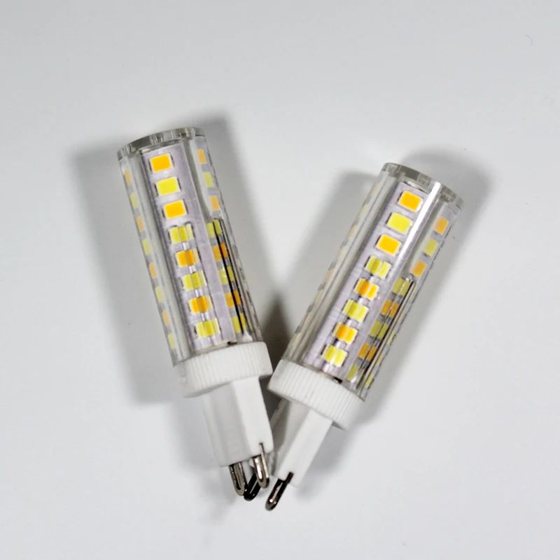 

G9 LED Light Bulb 7W Corn COB Lamp 220V Crystal Chandelier Bulb 3 Color Free Transforms