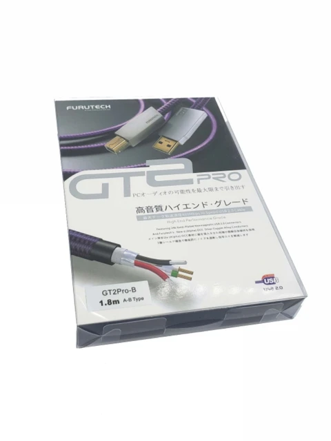 フルテック FURUTECH GT2Pro-B 3.6m A-Bタイプ Furutech-オーディオおよびビデオコードGT2Pro-B,シルバーメッキUSB