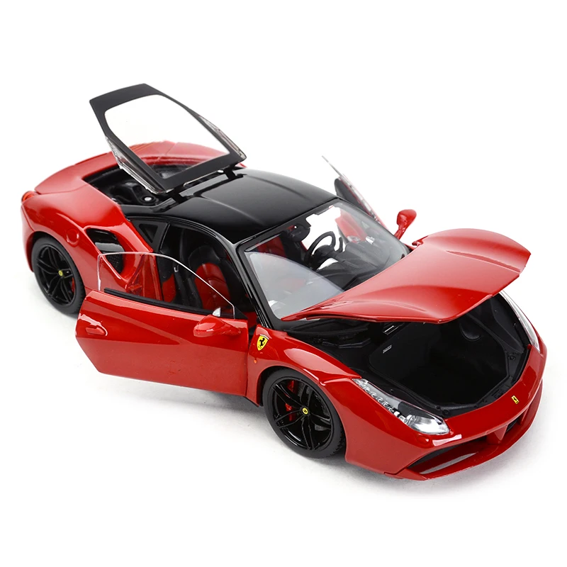 US $77.67 Bburago 118 488 Gtb Refined Version Sports Car Static Simulation Die Cast Vehicles Collectible Model Car Toys