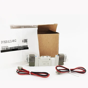 

SMC type solenoid valve SY3520-5LOU-M5-Q electromagnetic valve pneumatic component 2 position single M5 Thread piping