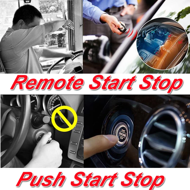 Кнопка запуска cardot start stop дистанционный стартер psssive бесключевая система входа