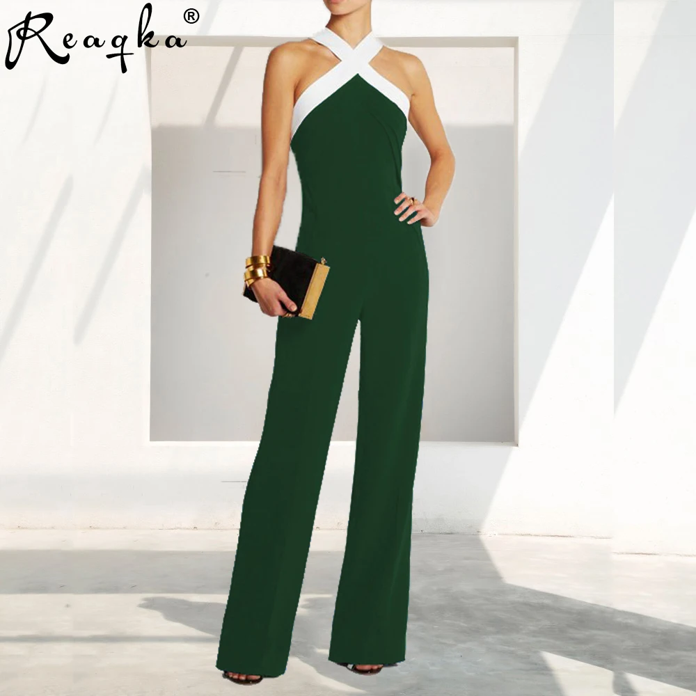 Self portrait New Jumpsuit women overall Black white stitching women's Halter sexy Hollow jumpsuit waist pants coveralls Rompers шорты комбинезон женский летний комбенизон комбинезон женский комбинезон купальники