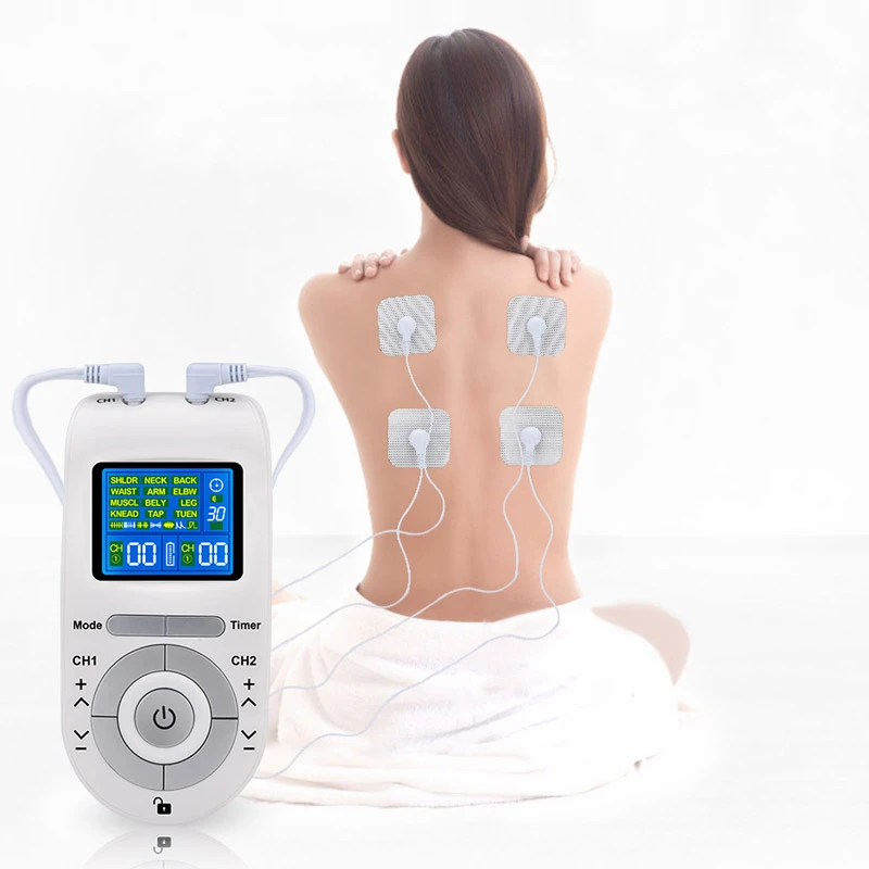Électrostimulateur Tens EMS 12 Modes, appareil de Massage