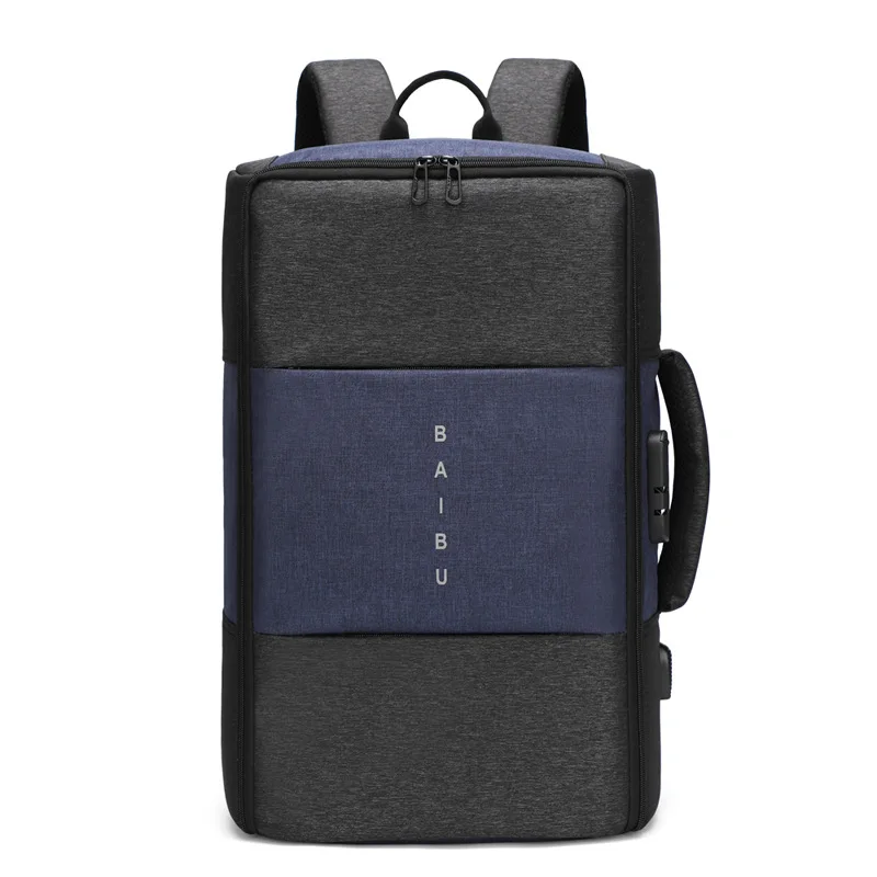

New Style Multi-functional Fashion Casual Backpack Men's Large Capacity Anti-Theft Computer Bag Factory a Generation of Fat