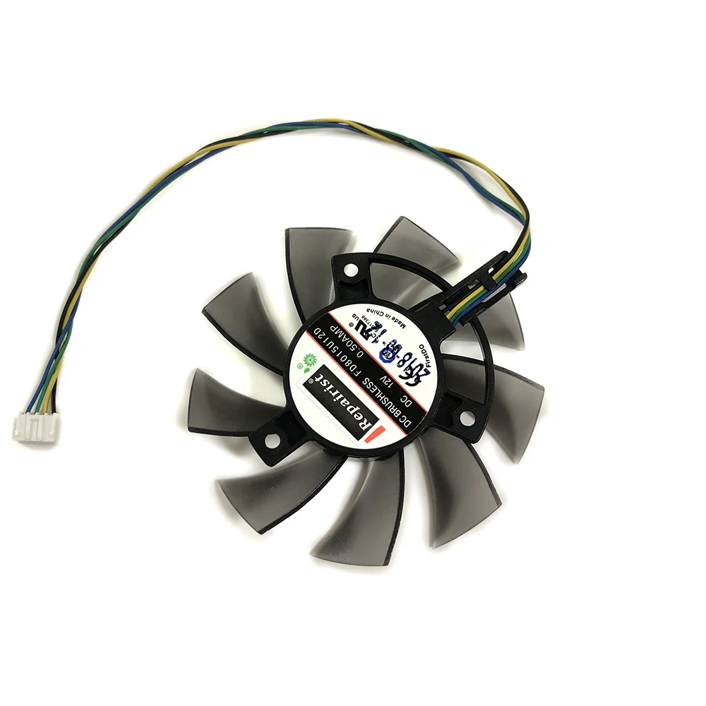FD8015U12D 8015 GPU кулер для ASUS PH-GTX1650-O4G 1485-1710 МГц 128 бит охлаждения