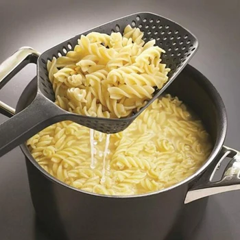 

Vegetable Water Leaking Kitchen Tools No-Stick Drain Colanders Shovel Strainers Storage Tool Sink Filter Shelf