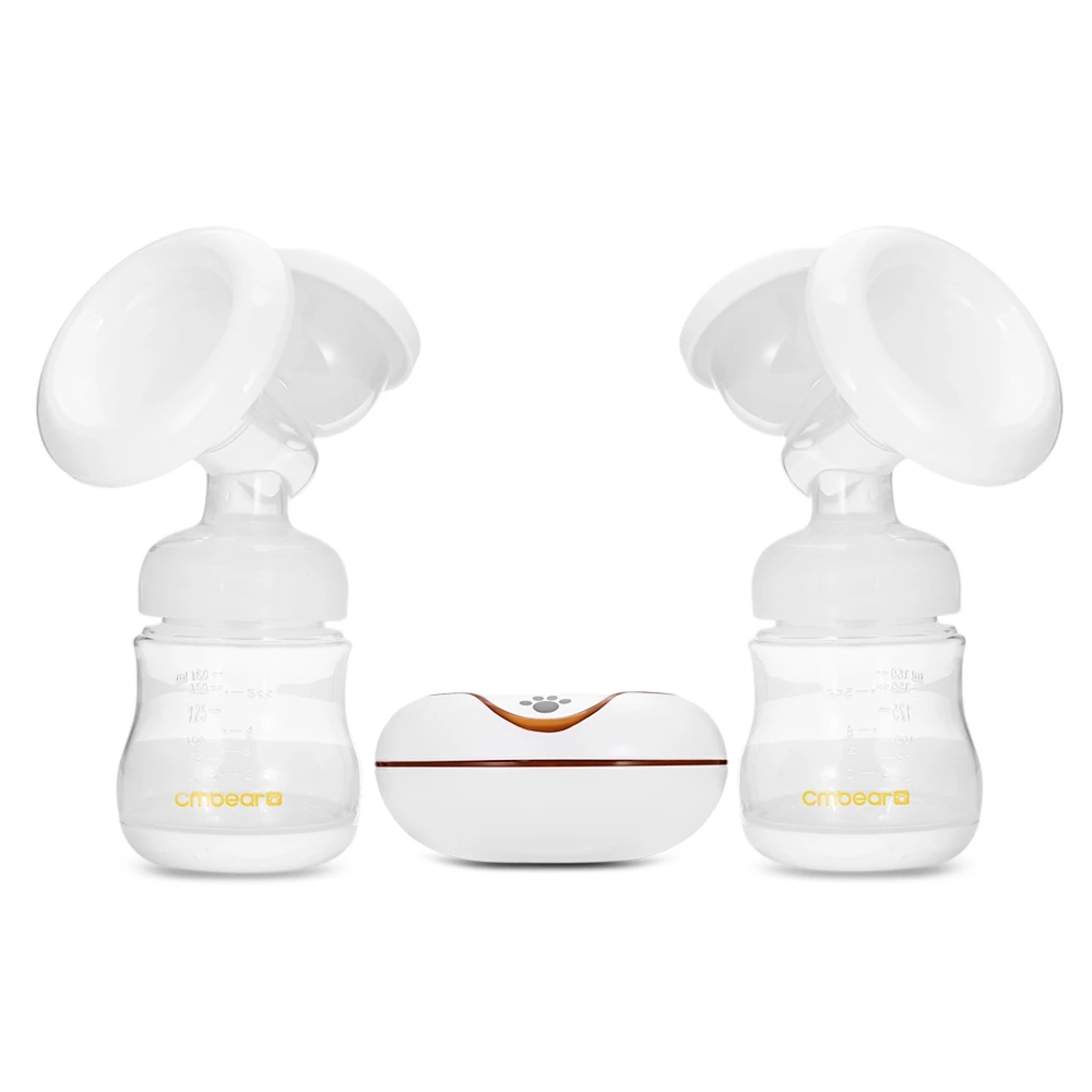 

LCD Display PP USB Electric Unilateral Double Breastfeeding Breast Pump Mummy's Good Helper with Anti-back-flow Design