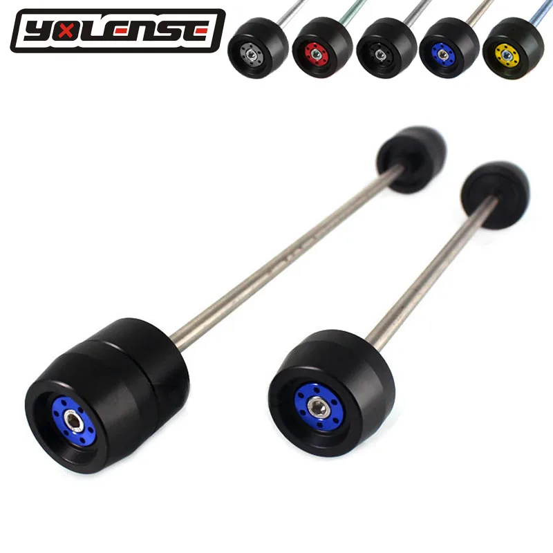 

For SUZUKI GSXR600 GSXR750 GSX-R600 GSX-R750 K6 K7 K8 2006-2010 Motorcycle Front & Rear Axle Fork Crash Sliders Wheel Protector