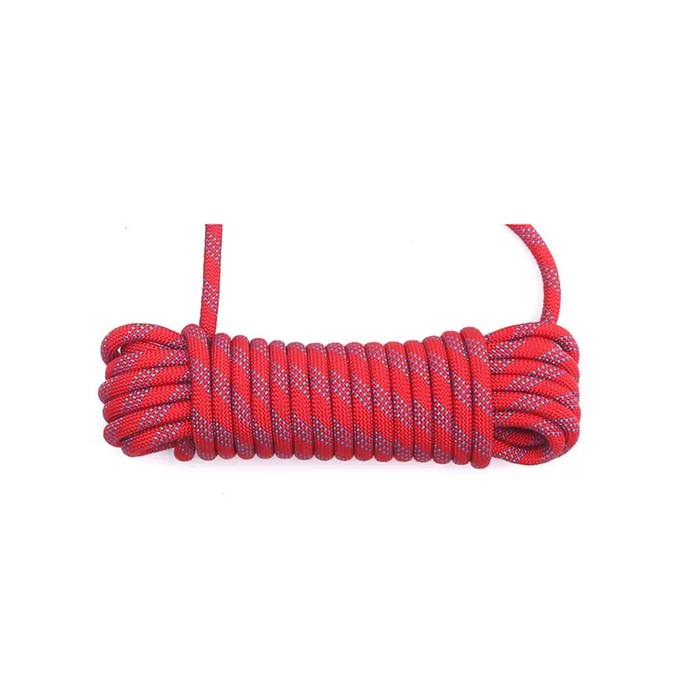 10mRope48Strands12mm диаметр сердечника Паракорд для выживания парашютный шнур шнурок Кемпинг веревка для альпинизма, кемпинга пешего туризма бельевая линия - Цвет: Red