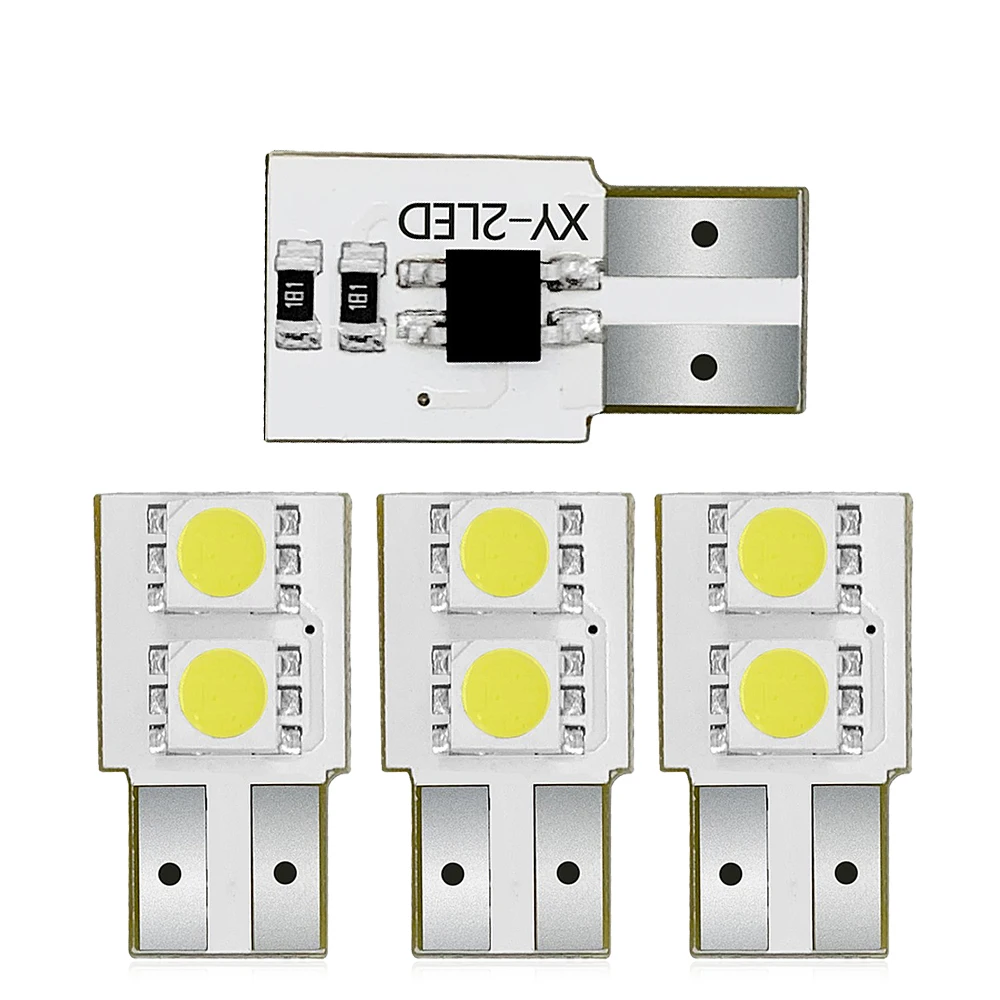 

4PCS LED Car Clearance Lights T10 W5W width light 194 168 lamp white 6000k 12V